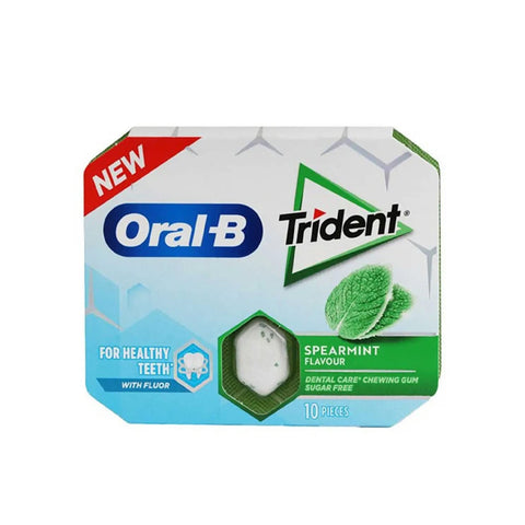 Oral-B Trident Radiant Smile Flavour Gum Sugar Free 10pcs