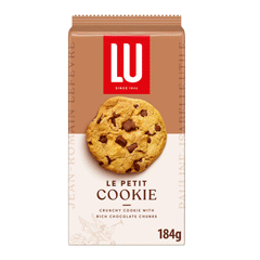 LU Le Petit Cookie With Chunky Rich Chocolate Chips 184g