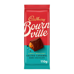 Cadbury Bournville Salted Caramel Dark Chocolate 110g