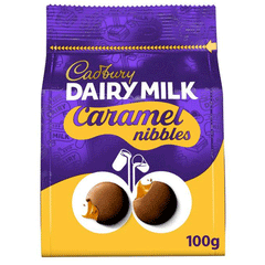 Cadbury Dairy Milk Caramel Nibbles Chocolate Pouch 100g