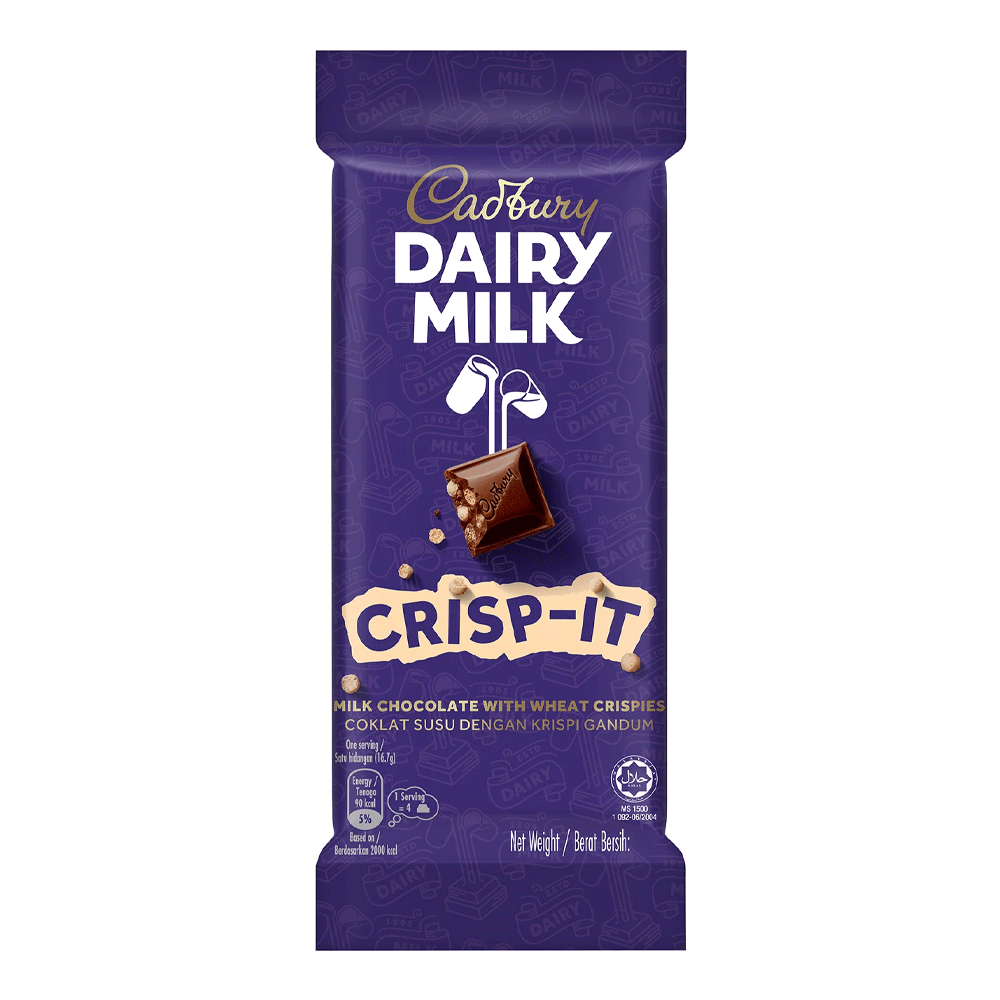 Cadbury Dairy Milk Crisp-IT Chocolate 130g
