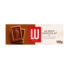 LU Le Petit Chocolat Biscuits With Milk Chocolate 100g