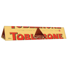 Toblerone Switzerland Milk Chocolate With Honey & Almond Nougat 340g