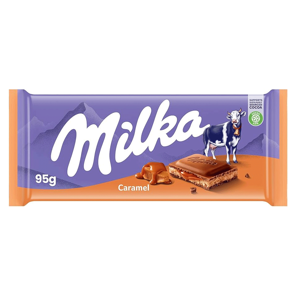 Milka Caramel Chocolate 95g