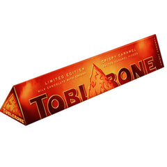 Toblerone Milk Chocolate With Crispy Salted Caramel 340g
