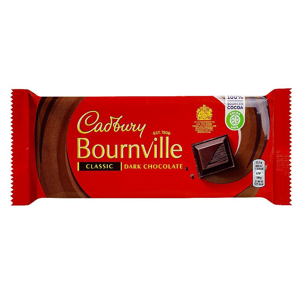 Cadbury Bournville Bar 180g