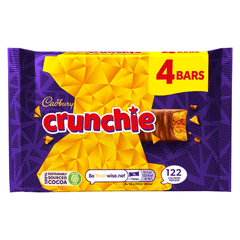 Cadbury Crunchie Cho 4x32gm 128gm