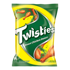 Twisties Roast Chicken Dance Corn Snacks 60g