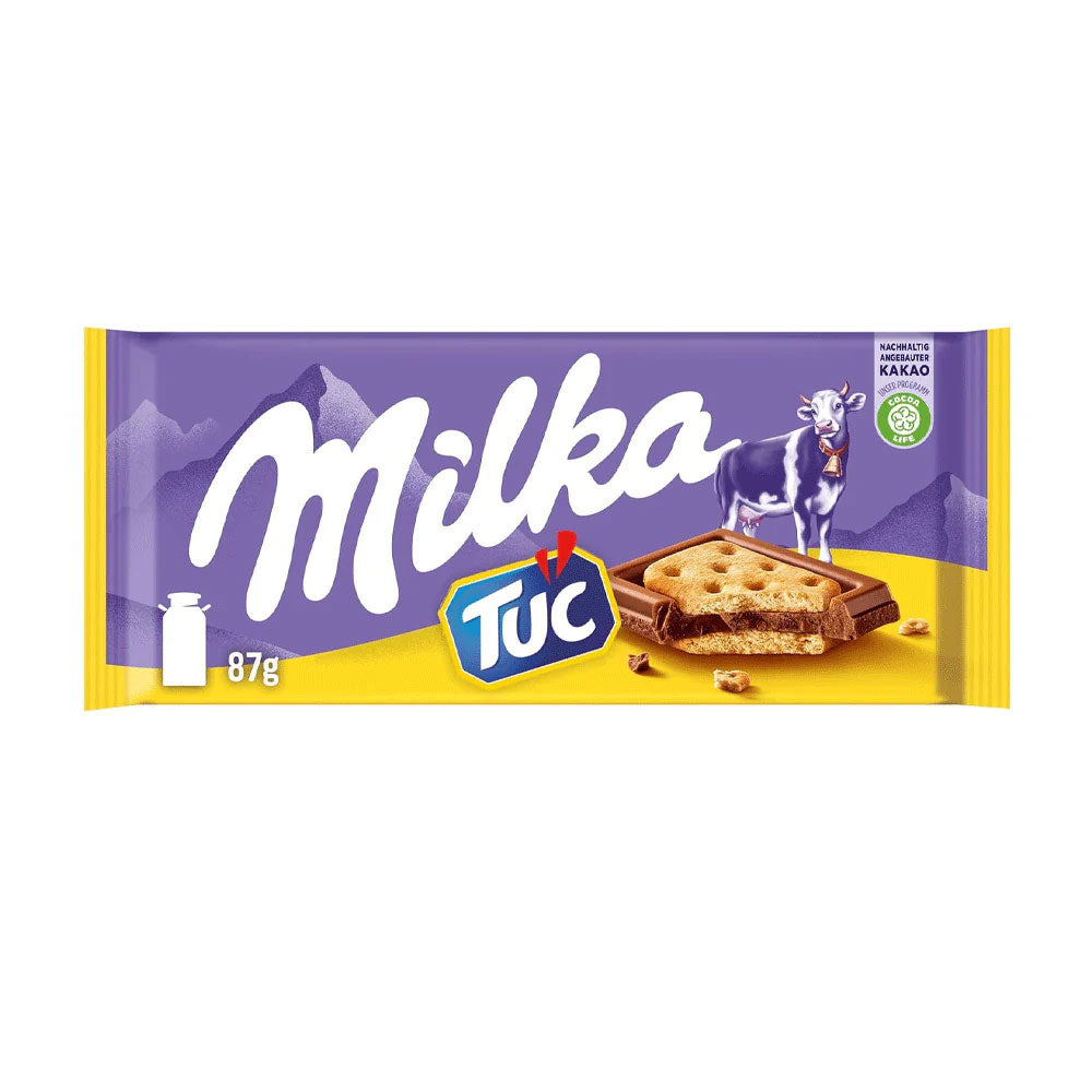 Milka Alpine Milk Tuc Chocolate 87g