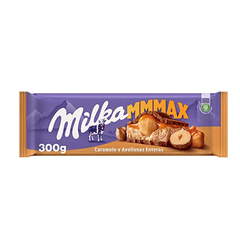 Milka Mmmax Wholenut Caramel Chocolate 300gm
