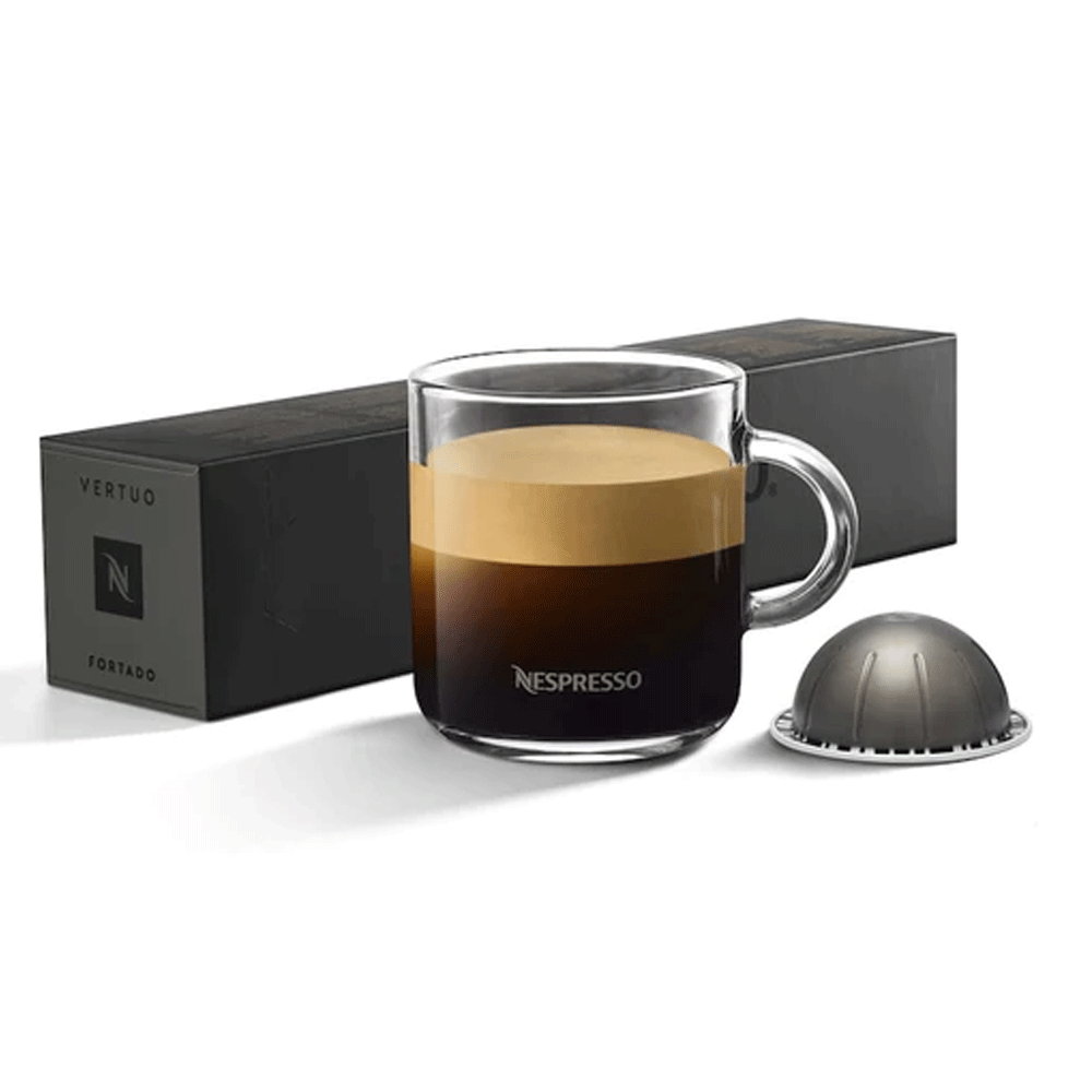 Nespresso Fortado Dacafeinato Coffee 100g