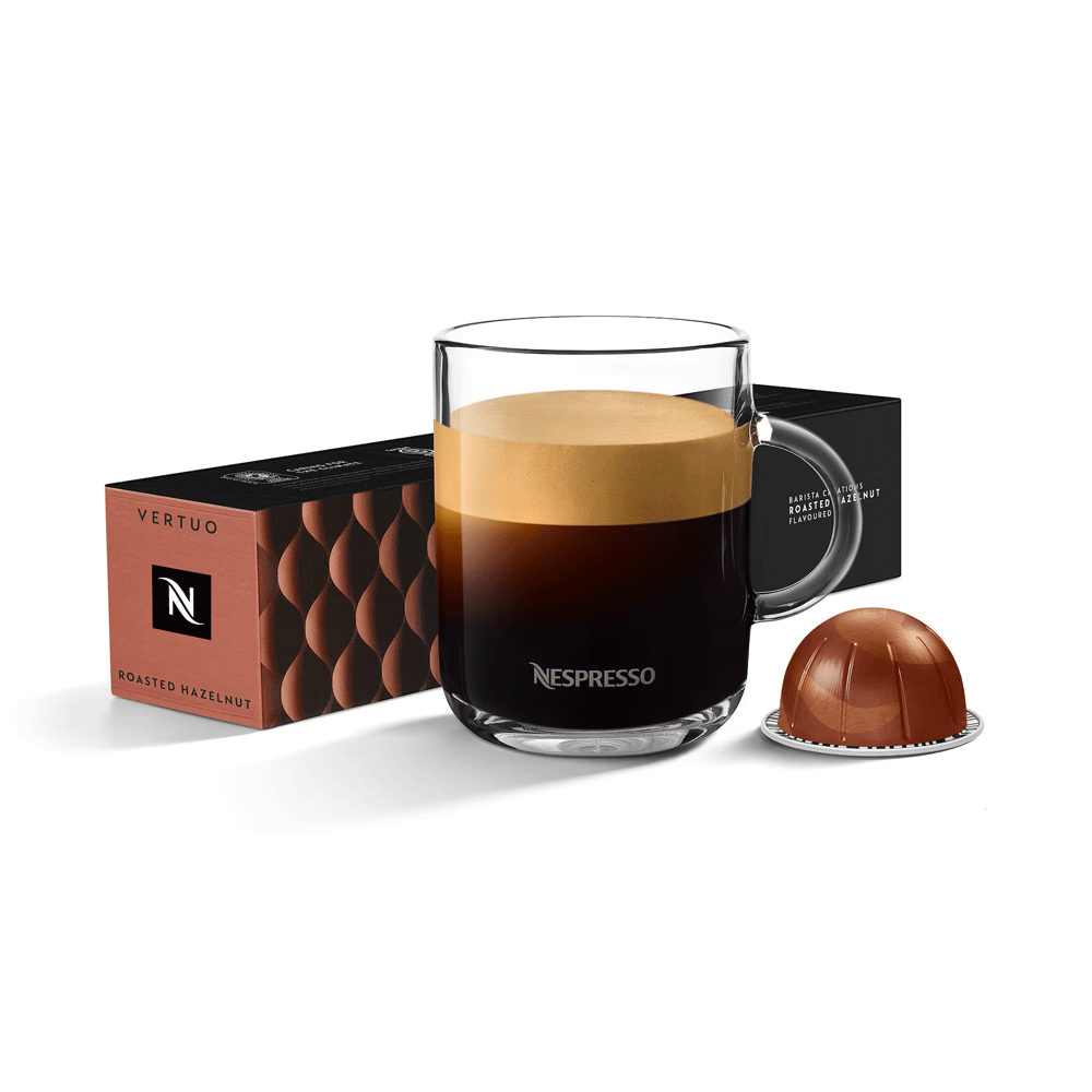 Nespresso Vertuo Roasted Hazelnut Coffee 125g