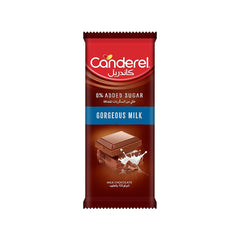 Canderel Gorgeous Milk 0% Added Sugar Chocolate 100g