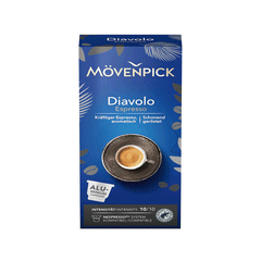 Movenpick Diavolo Espresso Coffee Capsules 10s