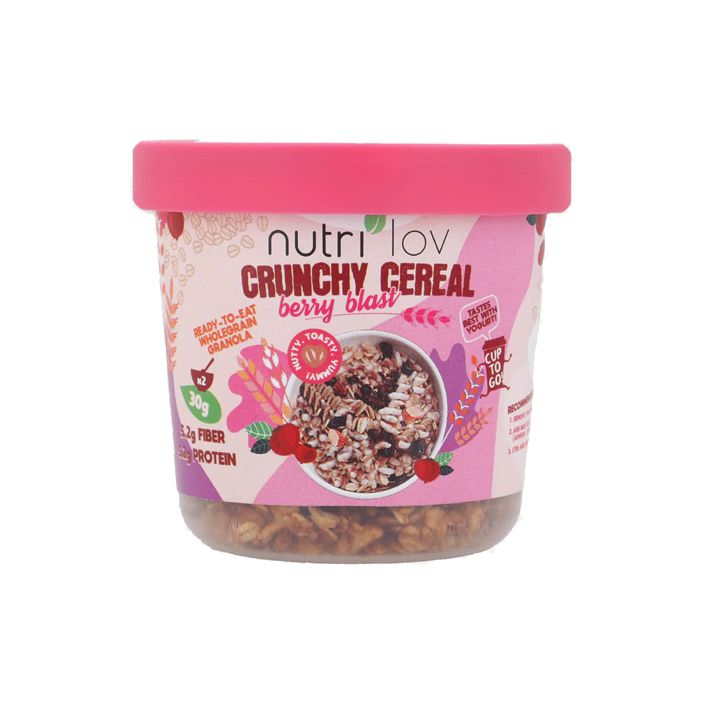 Nutri Lov Crunchy Cereal Berry Blast 70g – Springs