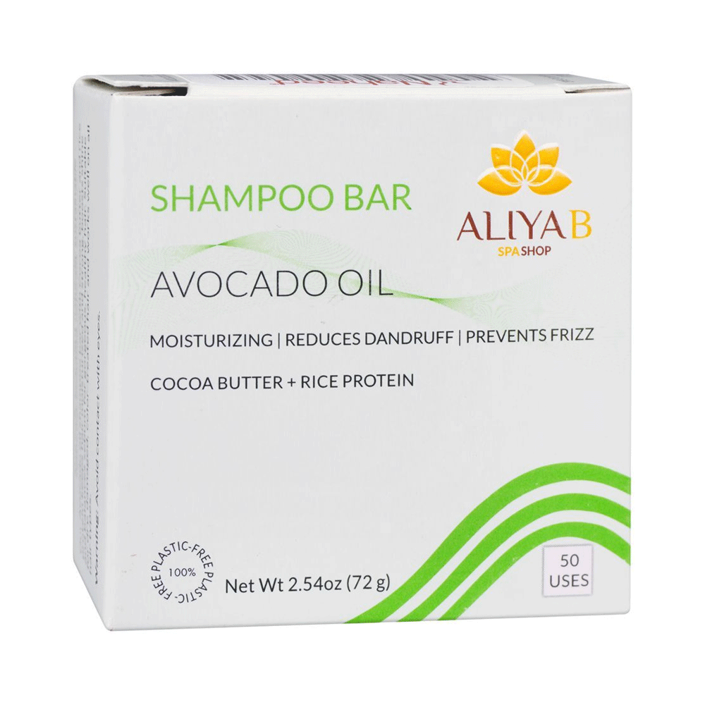Aliya B Avocado Oil Shampoo Bar 72g