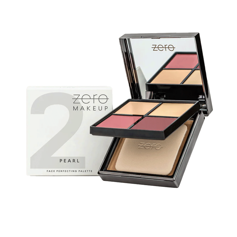 Zero Makeup Face Perfecting Palette Pearl 4x3g