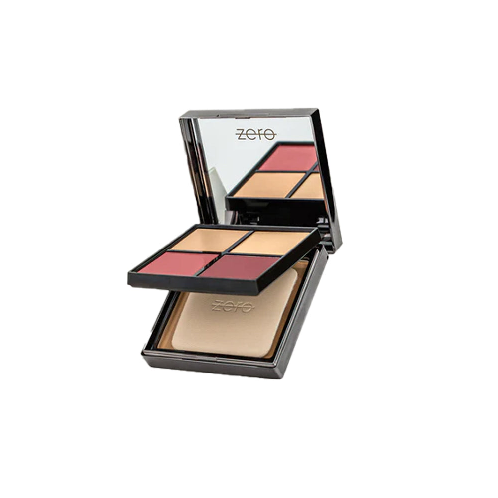 Zero Makeup Face Perfecting Palette Ivory 4x3g