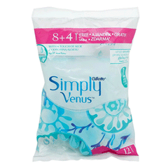 Gillette Simply Venus Women's Razors 8+4 Pack