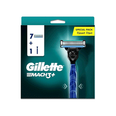 Gillette Mach3+ Razor + 7 Cartridges