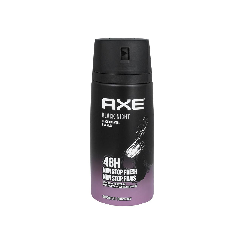 Axe Black Night Black Caramel & Vanilla Body Spray 150ml