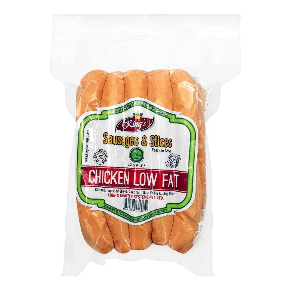 King's Chicken Low Fat Sausages 5s