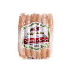 King's Beef Cheese Sausages 6s