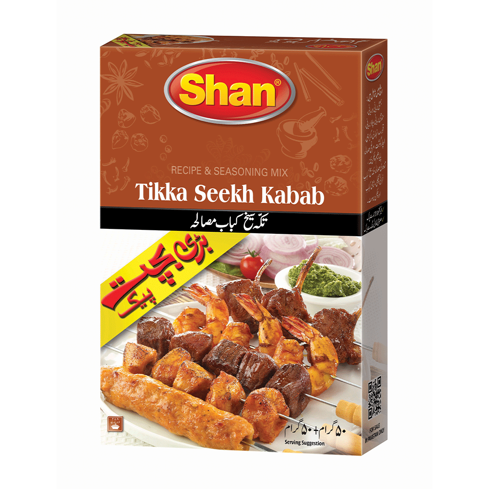 Shan Tikka Seekh Kabab 100g