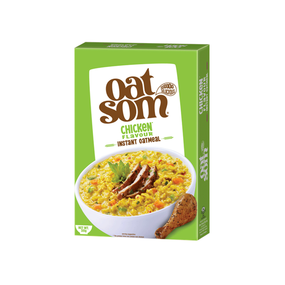 Oat Som Chicken Flavour Instant Oatmeal 39g