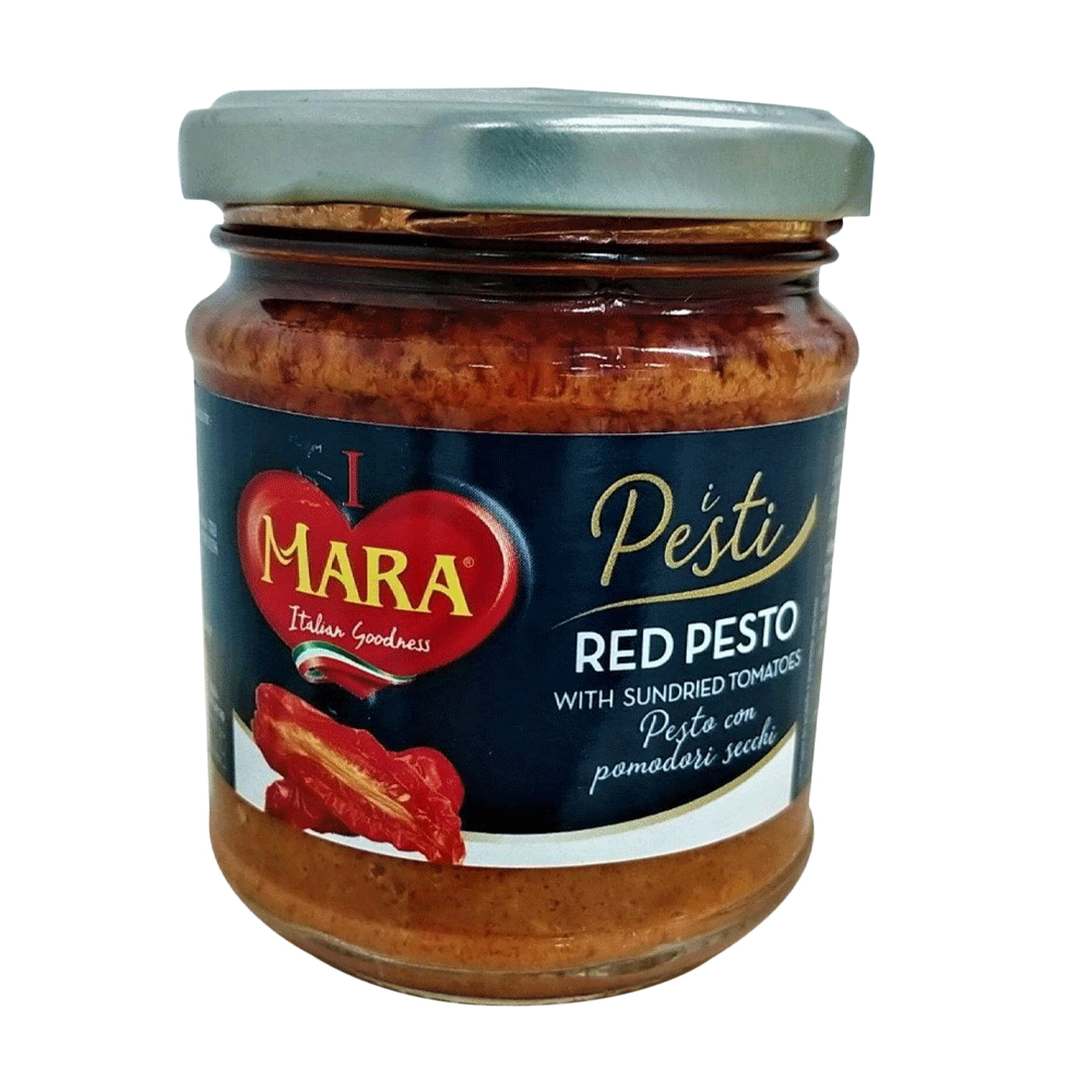 Mara Red Pesto With Sundried Tomatoes 180g