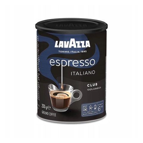 Lavazza Espresso Italiano Club Ground Coffee 250g