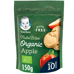 Gerber Multi Bites Organic Apple 150g