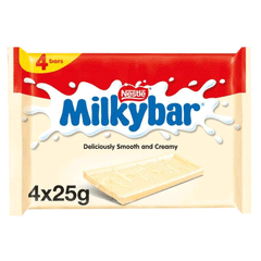 Nestle Milkybar Chocolate 4x25g=100g