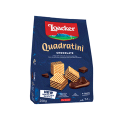 Locker Quadratini Chocolate 250g