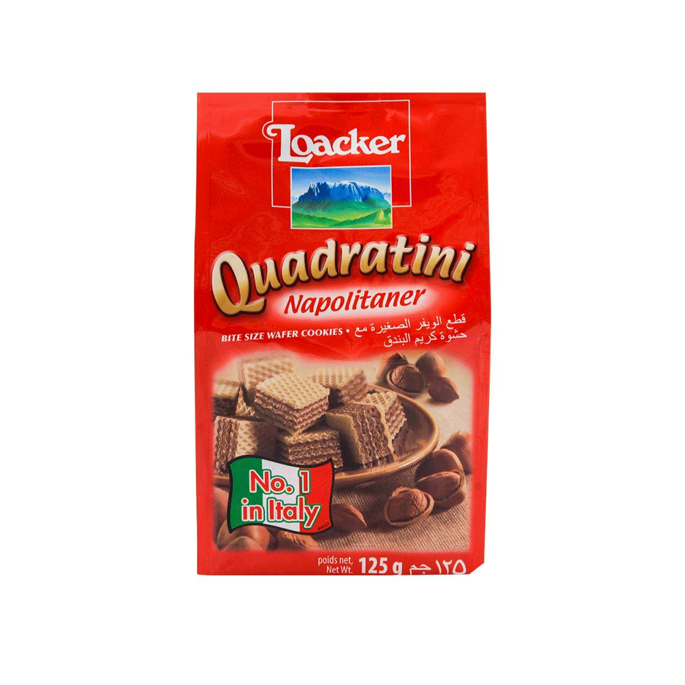 Loacker Quadratini Napolitaner 125g