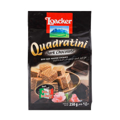 Loacker Dark Chocolate Wafer Cookies 250g