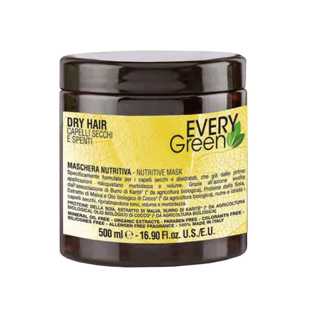 Every Green Dry Hair Maschera Nutritiva Mask 500 Ml