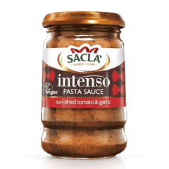 Sacla Inteno Tomato & Garlic 190g