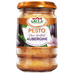 Sacla Char-Grilled Aubergine Pesto 190g