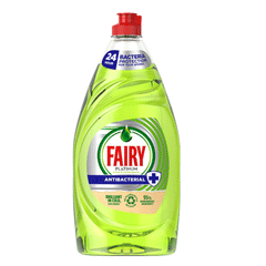Fairy Platinum Antibacterial Lime & Lemongrass Liquid 820ml