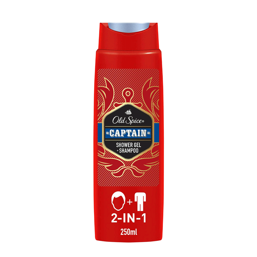 Old Spice Captain 2-in-1 250ml