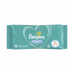 Pampers Fresh Clean Baby Wipes 52s