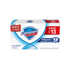 Safeguard Pure White Soap 3x125g