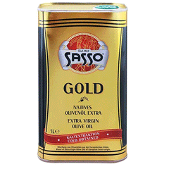 Sasso Gold Extra Virgin Olive Oil Tin 1000ml