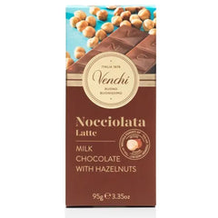 Venchi Milk Chocolate With Hazelnut 95g