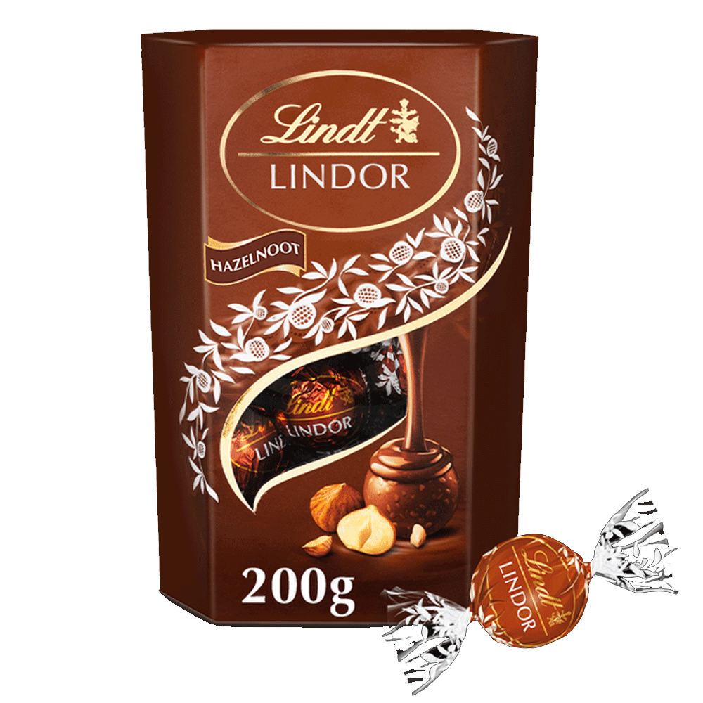 Lindt Lindor Hazelnut Chocolate 200g