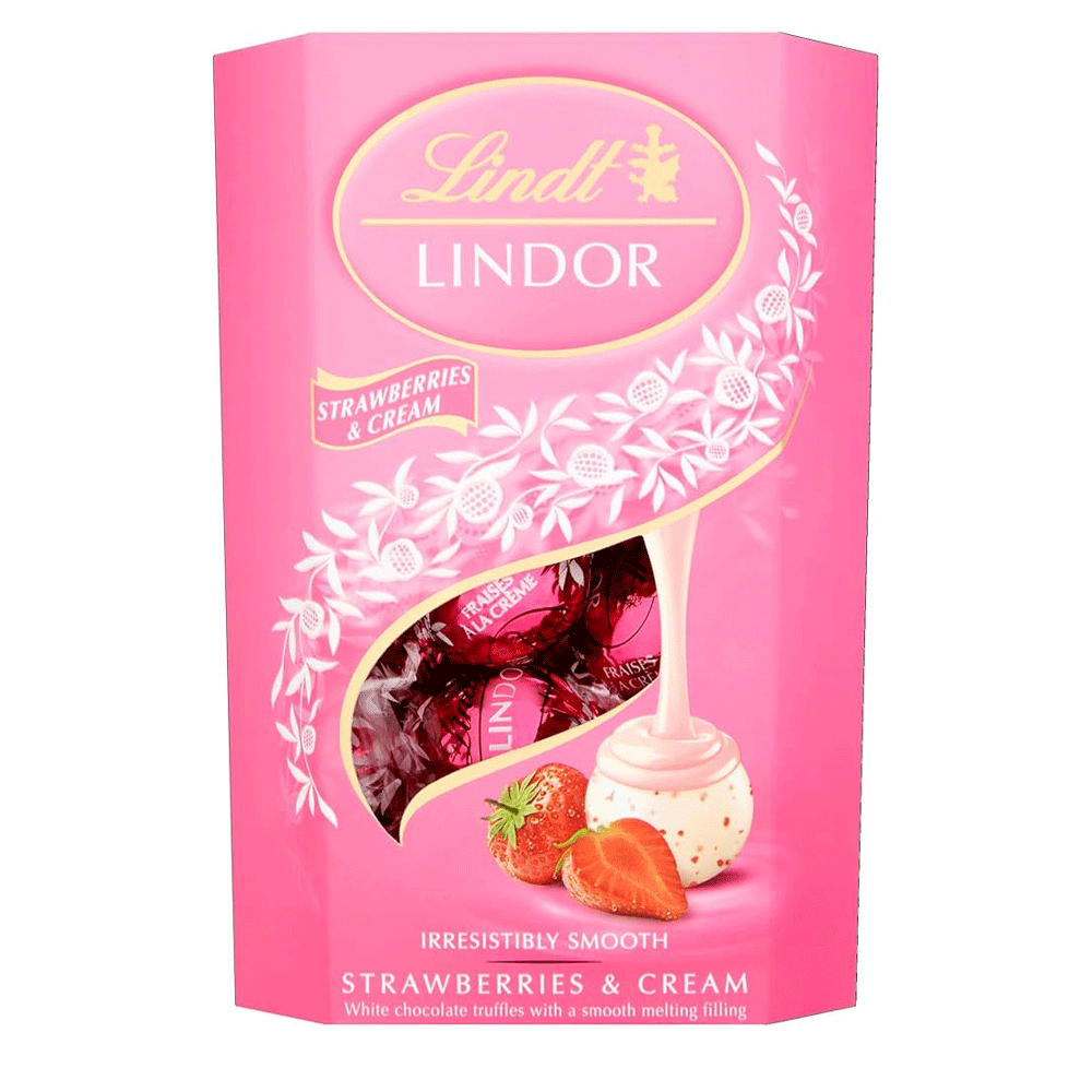Lindt Lindor Balls Strawberry 200g