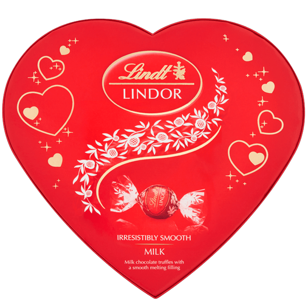 Lindt Lindor Lait Heart Chocolate 160g