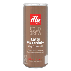 illy Cold Brew Latte Macchiato Can 250ml