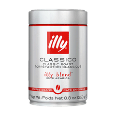 Illy Classico Coffee Beans 250g